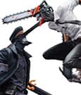 Chainsaw Man Statue Super Situation Figure Chainsaw Man vs. Samurai Sword 26 cm