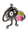 Chihiros Reise ins Zauberland Metall-Brosche Susuwatari