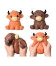 Squishy Dehnbare Figur Highland Bull 14 cm Display (6)