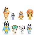 Bluey: Family & Friends 8 Piece Figure Set