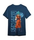 Dragon Ball Super T-Shirt Goku Super Saiyan Blue Jeansblau