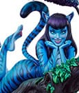 Fairytale Fantasies Collection Statue Lady Cheshire Cat 63 cm