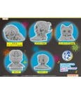 Dan Da Dan Onemutan Minifiguren Vol. 3 5 cm Blind Box Sortiment (12)