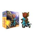 Super7 Super Cycles Fahrzeug Bat Boy (Brown w/ Blue Trike)