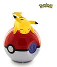 Pokémon Wecker Pokeball mit Leuchtfunktion Pikachu 18 cm