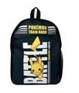 Pokémon Rucksack Pokémon Train Hard Schwarz