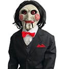 Saw Replik Stripe Puppe / Marionette Billy the Puppet 119 cm