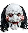 Saw Latex-Maske mit Kunsthaar Billy Puppet Moving Mouth