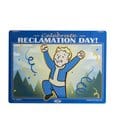 Fallout Metallschild Reclamation Day