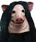 Saw Latex-Maske mit Kunsthaar Pig