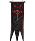 Herr der Ringe Replik 1/1 Sauron Kriegsbanner 140 cm