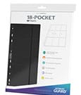 Ultimate Guard 18-Pocket Pages Side-Loading Schwarz (10)