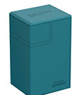 Ultimate Guard Flip`n`Tray 80+ XenoSkin Monocolor Petrolblau