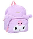 Sanrio Rucksack Kuromil Fluffy Festival Purple 26 cm