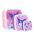 Sanrio Snackbox Set Kuromi Fresh Bites