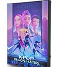 KPop Demon Hunters Leinwandbild mit Beleuchtung