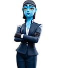 Lore Olympus x Weta Workshop Mini Vinyl Figur Hecate 15 cm