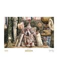 Die Reise ins Labyrinth Kunstdruck Wiseman of the Labyrinth Limitierte Auflage 30 cm
