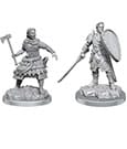 D&D Nolzur's Marvelous Miniatures Miniaturen unbemalt 2er-Pack Human Fighters