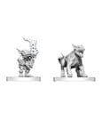 Pathfinder Battles Deep Cuts Miniatur unbemalt Goblin Commando & Goblin Dog 13 cm