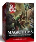 Dungeons & Dragons RPG Referenzkarten - Magische Gegenstände (Gewöhnlich und Ungewöhnlich) *Englische Version*