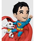 Superman 2025 Vinyl Figur Superman & Krypto 13 cm