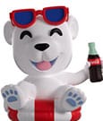 Coca-Cola Vinyl Figur Coca-Cola Polar Bear 8 cm