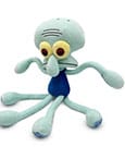 SpongeBob Schwammkopf Plüschfigur Thaddäus Interpretations Tanz 22 cm