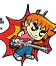 Scott Pilgrim Ansteck-Pin Scott Playing Guitar 5 cm