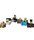 Minions Zoom Hero Rückzug-Fahrzeuge mit Figuren Display (12)