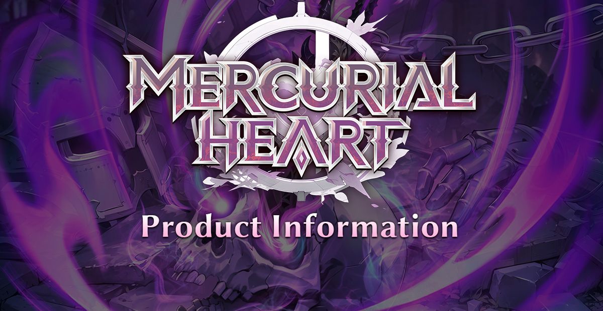 Grand Archive TCG: Mercurial Heart - 1st Edition Booster Display (20 Booster Packs) - EN