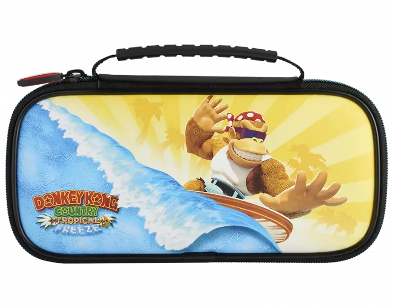 BIGBEN - Nintendo Switch - Transporttasche für die Nintendo Switch™ und Nintendo Switch Lite™ - Mehrfarbig / Donkey Kong Country Tropical Freeze Surfer - NNS52D