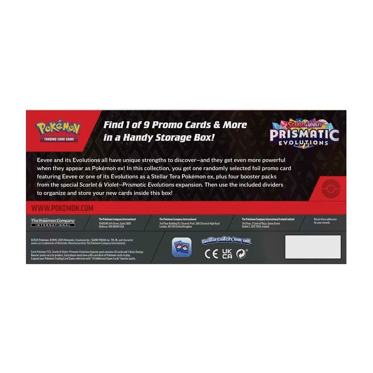 Pokémon (PKM) - Karmesin und Purpur 8.5 - Prismatische Entwicklungen / Prismatic Evolutions - Surprise Box Collection - DE