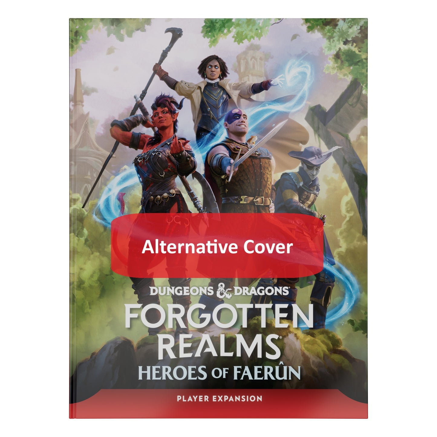 D&D - Forgotten Realms: Heroes of Faerun Player Guide Alternate Cover - EN