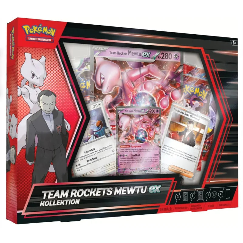 Pokémon (PKM) - Ewige Rivalen - Team Rockets Mewtu-ex Kollektion / Box - DE
