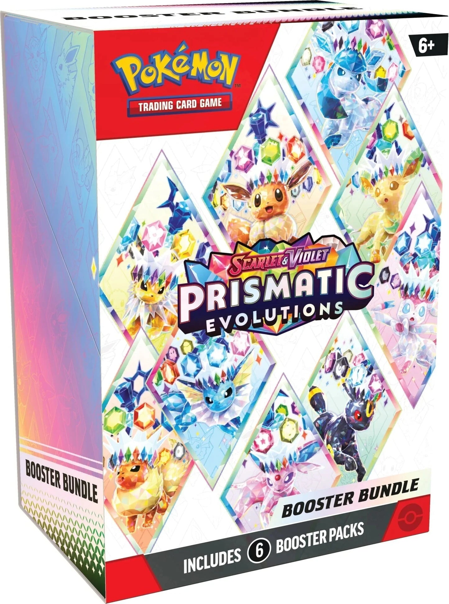 Pokémon (PKM) - Karmesin und Purpur 8.5 - Prismatische Entwicklungen / Prismatic Evolutions - Booster Bundle - DE