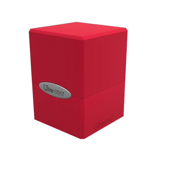 Ultra Pro (UP) - Deck Box - Classic Satin Cube - Apple Red