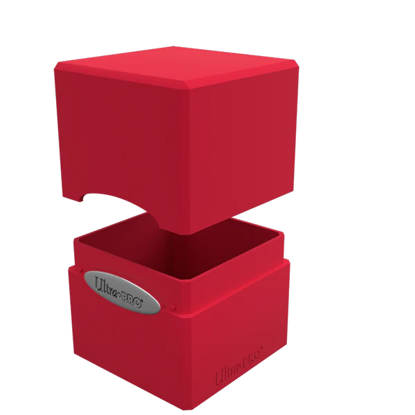 Ultra Pro (UP) - Deck Box - Classic Satin Cube - Apple Red