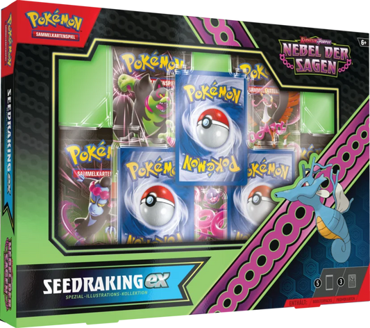 Pokémon (PKM) - Karmesin & Purpur 6.5 - Nebel der Sagen - Seedraking-ex - Spezial-Illustrations-Kollektion - DE