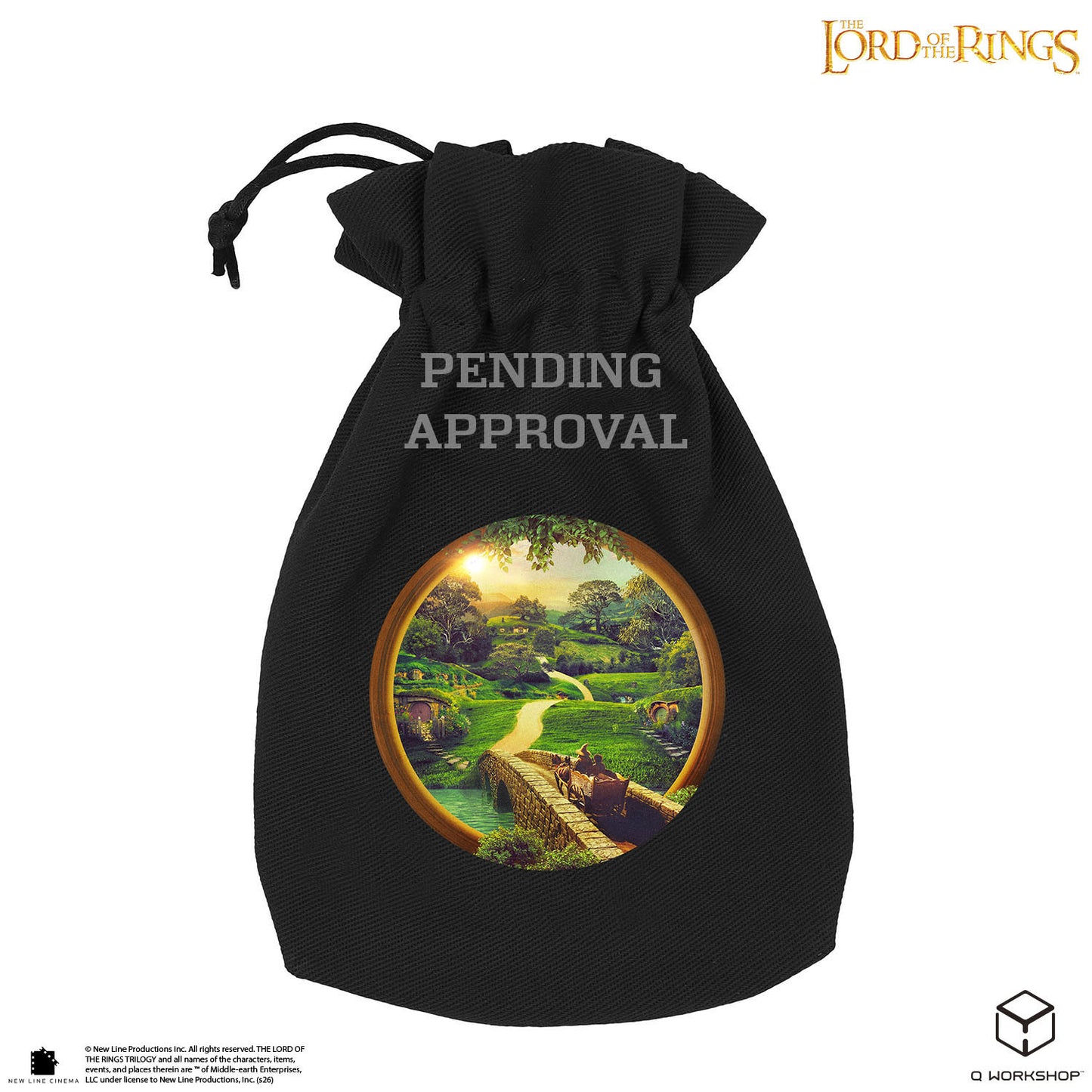 Q Workshop - The Lord Of The Rings: Dice Pouch: Shire