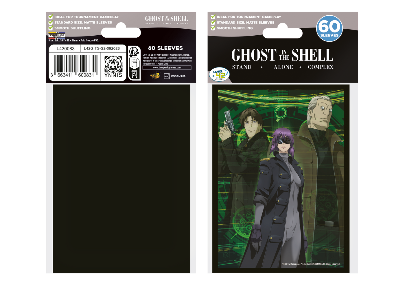 DPG - Standard Sleeve Ghost in the shell: Section 9 (60 sleeves)