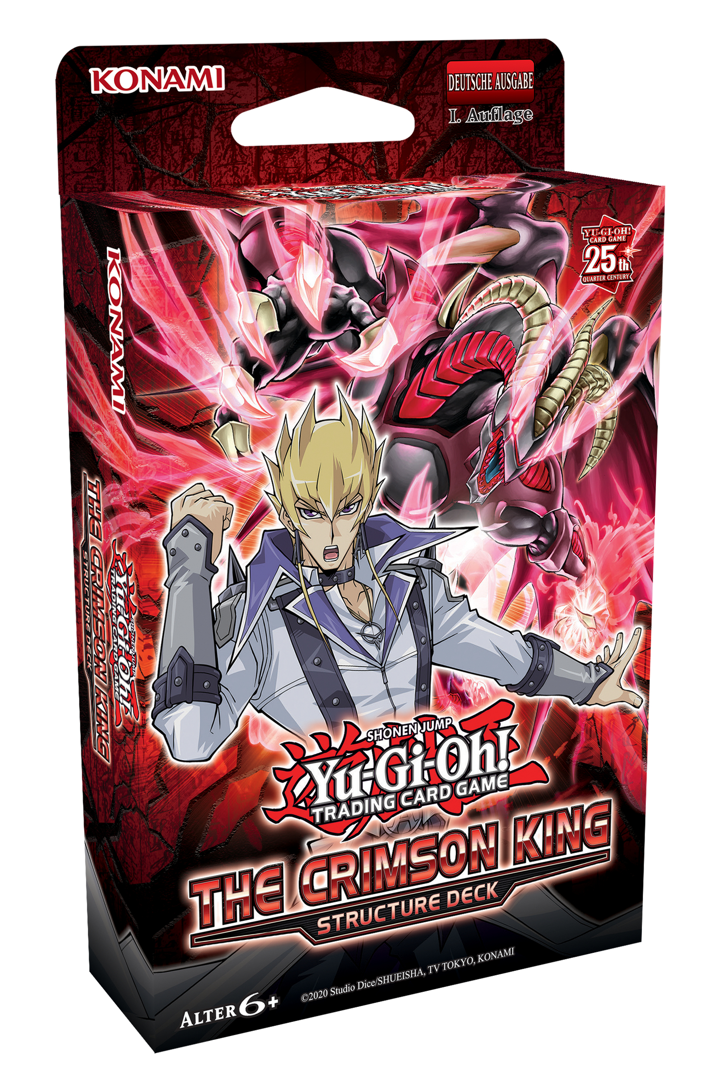 Yu-Gi-OH! (YGO) - Structure Deck featuring Jack Atlas Display (8 Decks) - DE