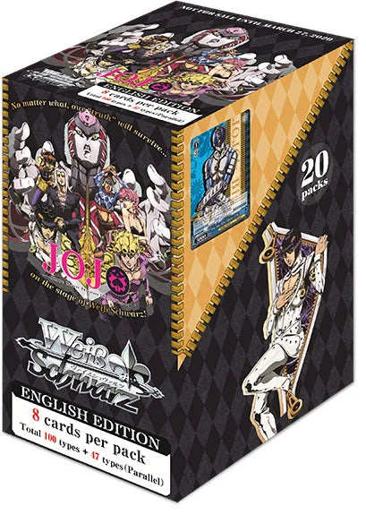 Weiß Schwarz - Jojo's Bizarre Adventure: Golden Wind - Booster Display (20 Booster Packs) - EN