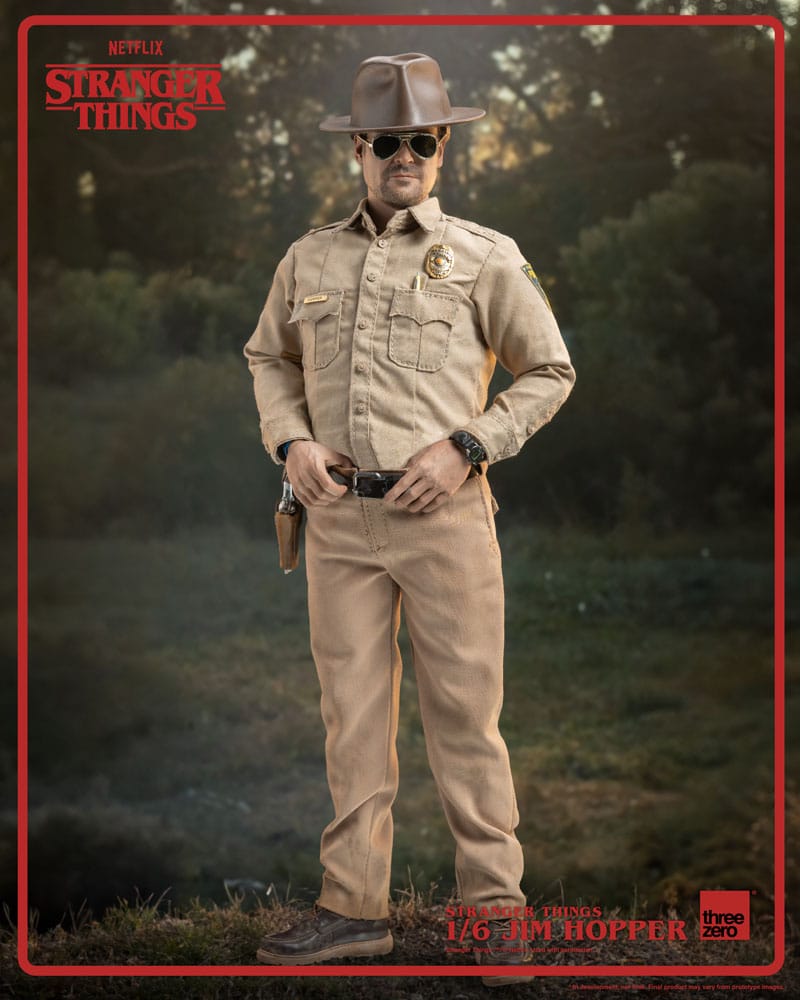 Stranger Things Actionfigur 1/6 Jim Hopper (Season 1) 32 cm