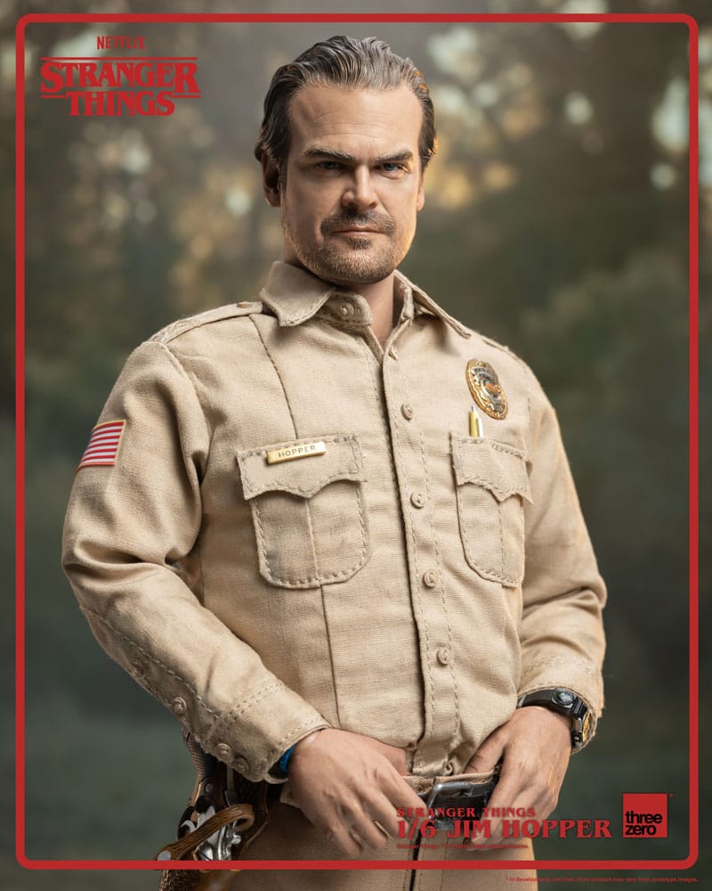 Stranger Things Actionfigur 1/6 Jim Hopper (Season 1) 32 cm