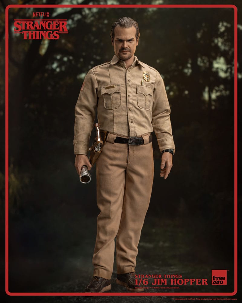 Stranger Things Actionfigur 1/6 Jim Hopper (Season 1) 32 cm