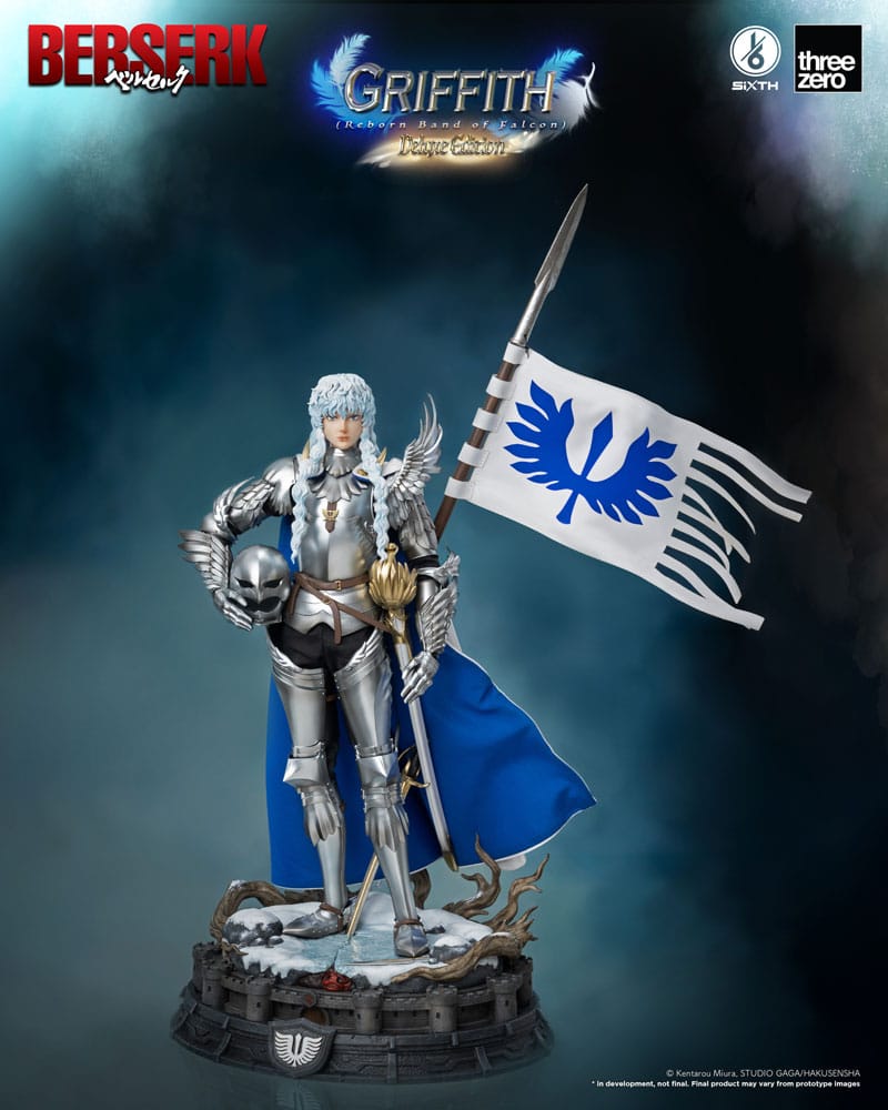 Berserk Actionfigur 1/6 Griffith (Reborn Band of Falcon) Deluxe Edition 40 cm