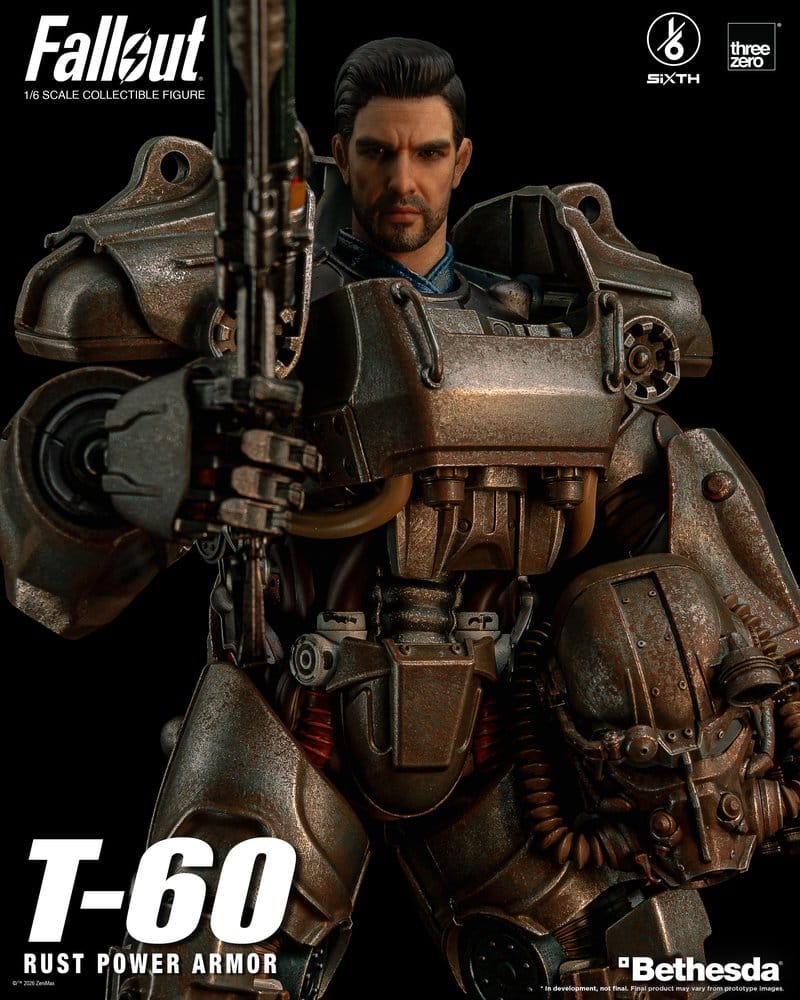 Fallout Actionfigur 1/6 T-60 Rust Power Armor
