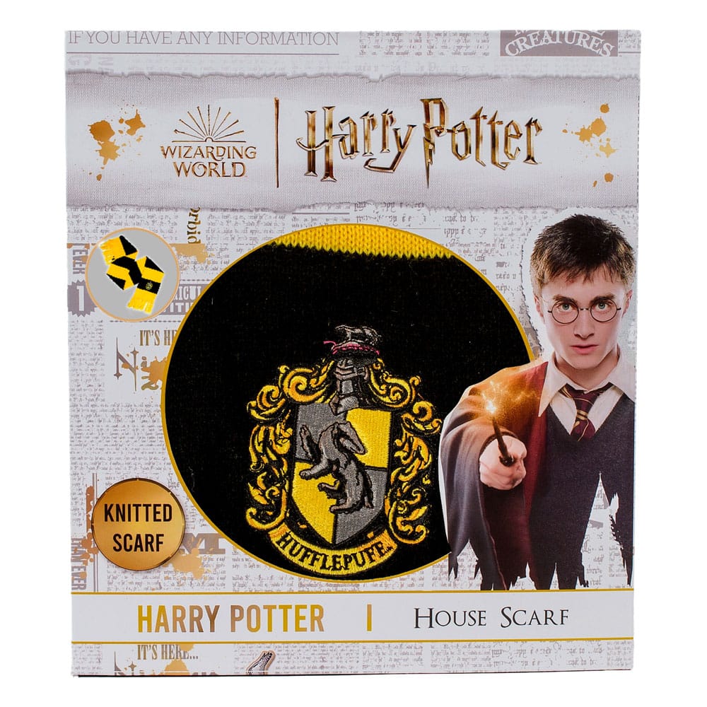 Harry Potter Schal Hufflepuff Bold Stripes (Boxed) 160 cm