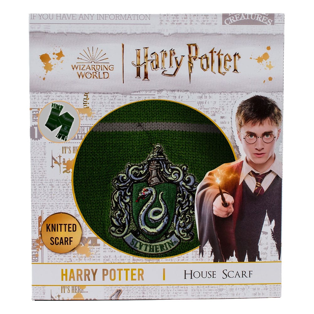 Harry Potter Schal Slytherin Thin Stripes (Boxed) 160 cm